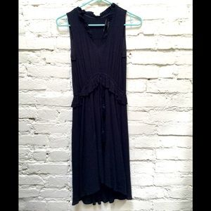 H&M crepe dress, Navy